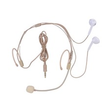 Wireless Microphone Headset Headphones Professional Condenser Mic Podcast