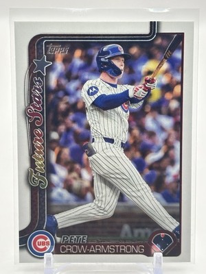 2025 Topps Series 1 Baseball Pete Crow Armstrong MLB #290 Chicago Cubs PCA
