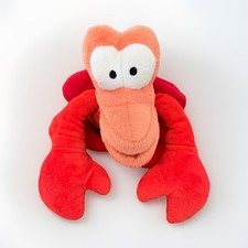 Disney Sebastian The Little Mermaid Red Lobster Plush Toy Official Disney Store