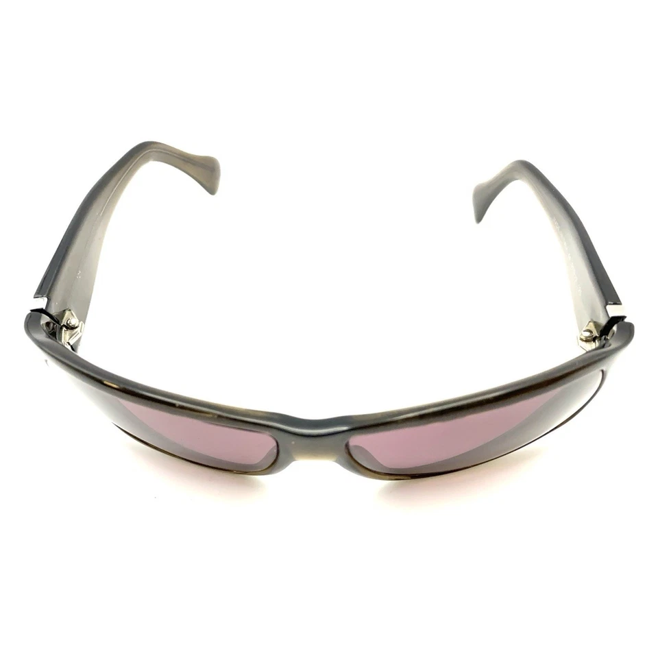 Gafas de sol Calvin Klein CK marrón oscuro transparente rectangulares marcos 54-13 125 hombres mujeres Foto 3 de 4