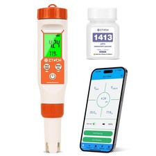 pH Meter for Water, Smart pH TDS EC Meter for Water Hydroponic