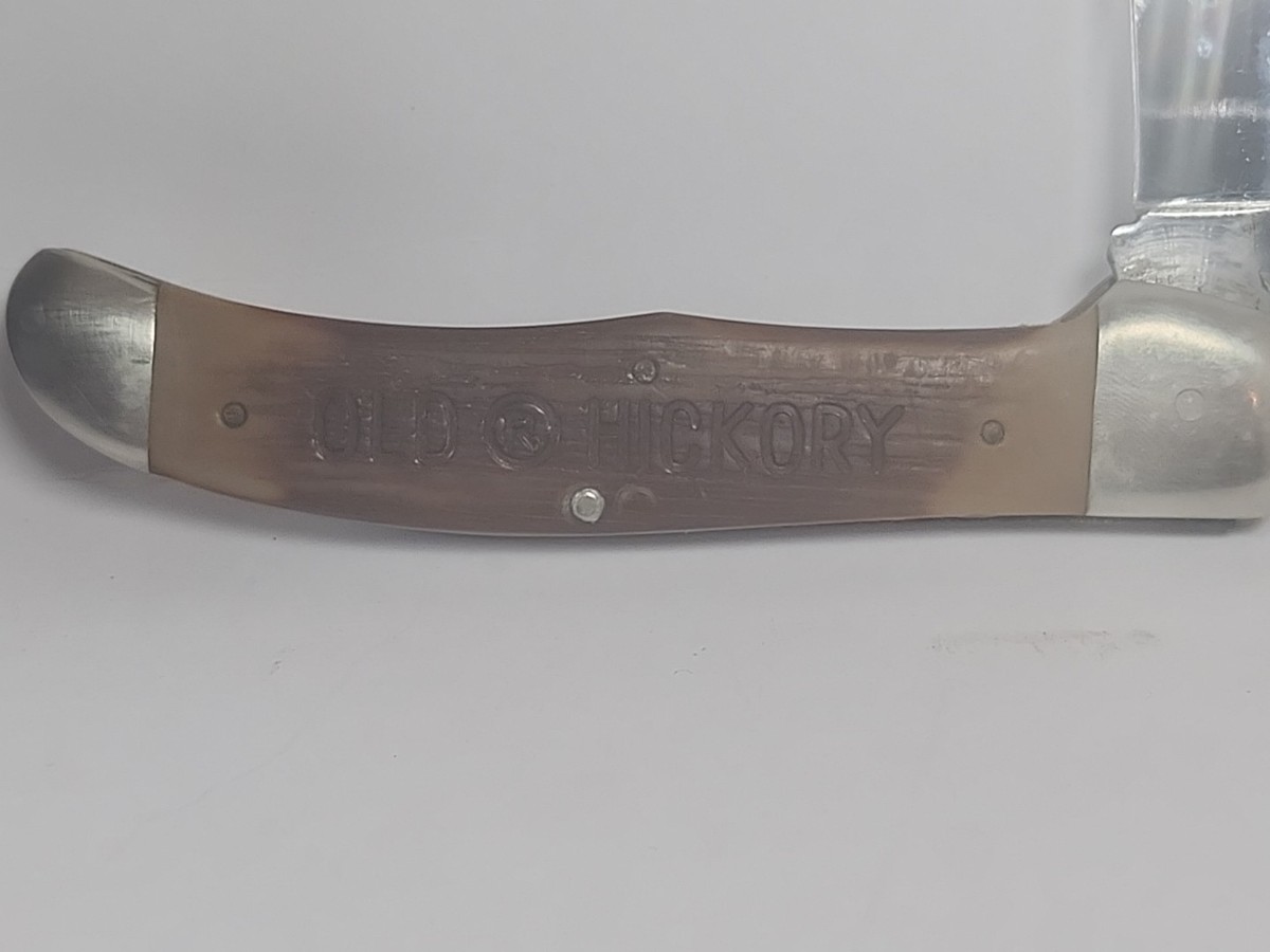 VINTAGE OLD HICKORY ONTARIO KNIVES FOLDING HUNTER POCKET KNIFE. | eBay