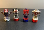 4 Vintage Transformers Ink Stamps - HG Toys (1 Missing Cap)
