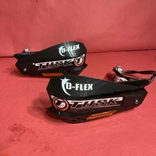 Tusk Mx D-Flex Black Hand Guards W/Led Turn Signals