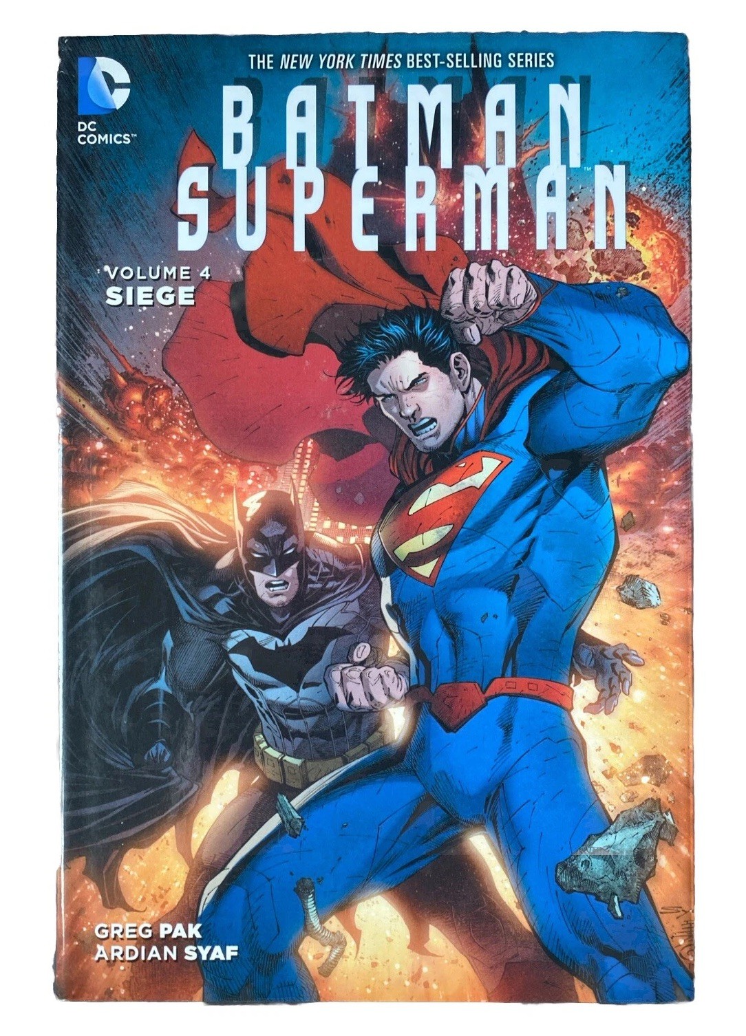 Batman Superman Siege Graphic Novel Vol 4 DC Comics Hardback Book