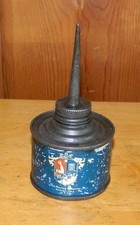 VINTAGE ADVERTISING MAYTAG OILER OIL TIN CAN PETROLIANA NICE CONDITION