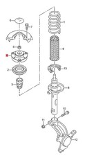 Genuine AUDI VW SKODA SEAT A3 Cabriolet Suspension Strut Storage 5Q0412331E