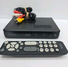 RCA Digital-To-Analog TV Converter Box with Remote Control And RCA Cable