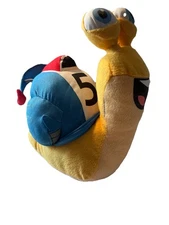 Snail Turbo racing Plush Toy 2013 VINTAGE rare blue snail 5 in ex condition 