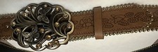 Vintage Rhinestone Butterfly Belt