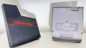 Cartucho de juego rompecabezas apilable bloque original Tetris Nintendo NES funda antipolvo