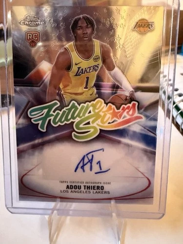 2025 Topps Chrome Adou Thiero Future Stars Autographs (RAW)