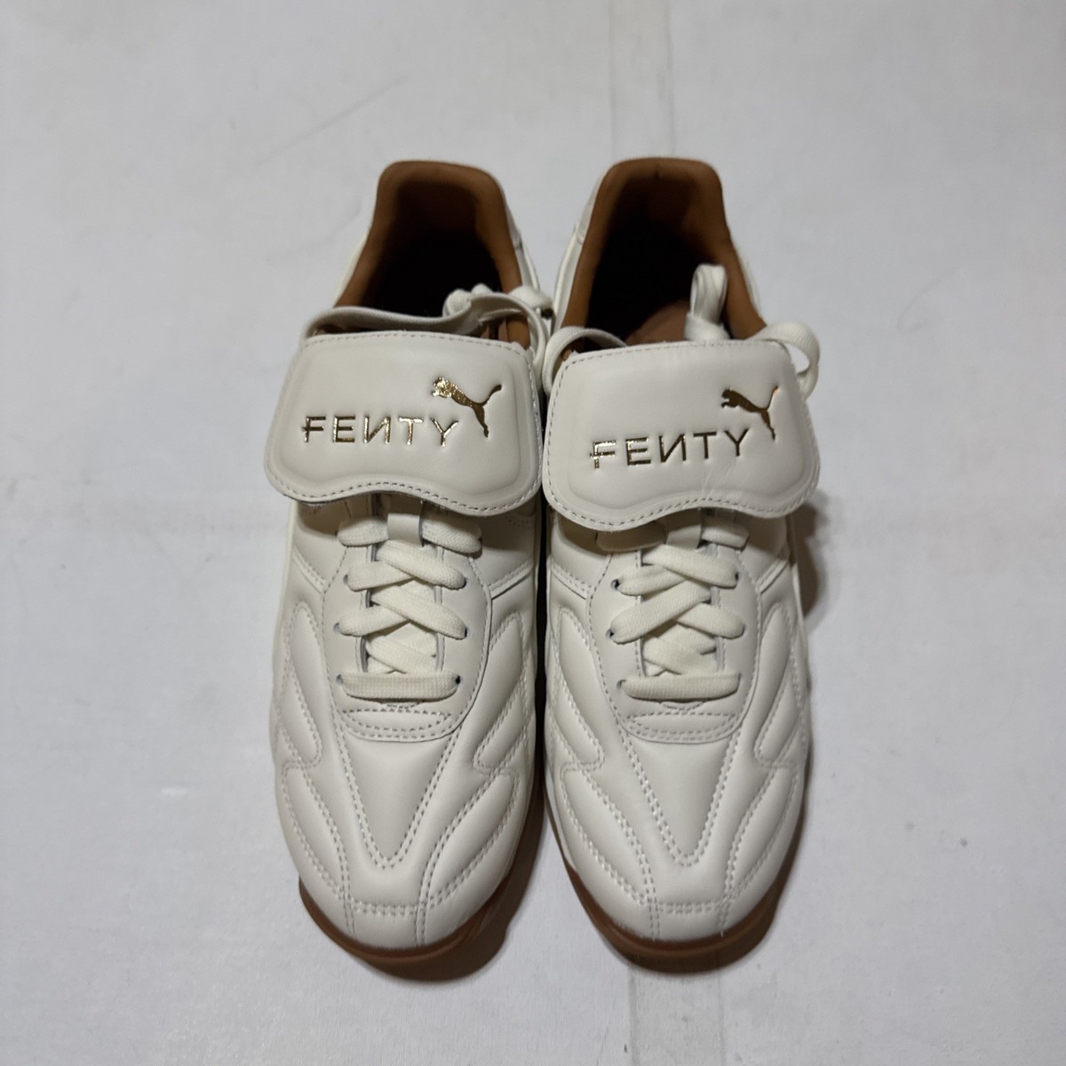 PUMA Fenty x Avanti VL Warm White Shoes Mens 9 Leather 398672-02 NEW without Tag Fenty x Puma Avanti L Warm White 398672-02/399267-02 | More  main image 3