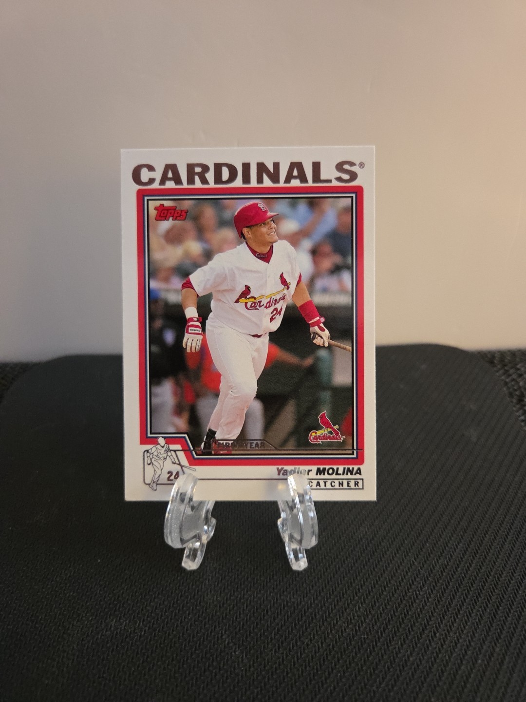 2004 Topps Yadier Molina Rookie RC #324 St. Louis Cardinals