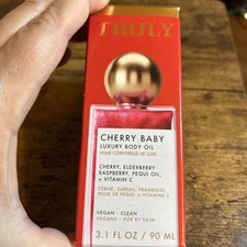 Truly Cherry Baby Luxury Body Oil 3.1 oz