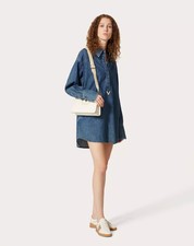 Valentino Blue Mini denim chambray dress / shirt - BNWT