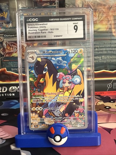 Iono's Kilowattrel graded CGC 9 for sale on eBay