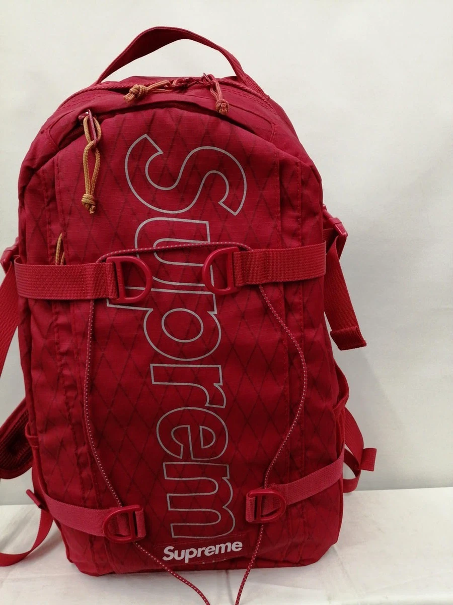 Sac à Dos Instructeur Croix-Rouge Américaine - Noir Avec Poches Rouges, Neuf, Occasion 1X (autre)