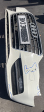 AUDI A3 8V 2013-2017 FRONT BUMPER WHITE COLOUR SCRATCHES