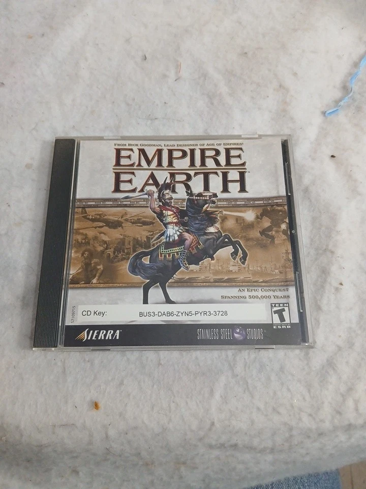 EMPIRE EARTH PC - Big Box 2001 Version FR EUR 15,00