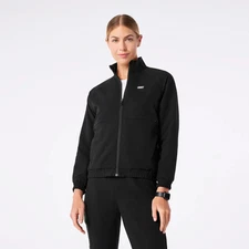Figs  - Sydney Scrub Jacket - Black - Choose Size - MSRP $98