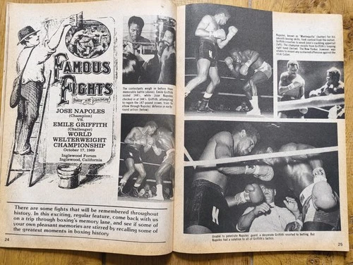Sugar Ray Leonard 1982 World Boxing Magazine September - Picture 3 of 5