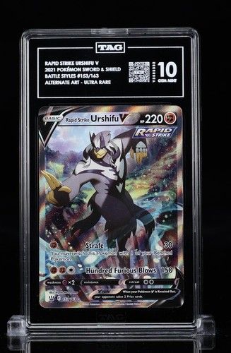 Rapid Strike Urshifu V graded TAG 10 for sale on eBay