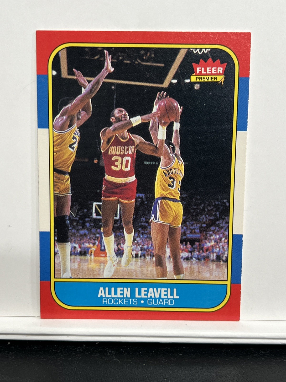 1986-87 Fleer - Allen Leavell #62