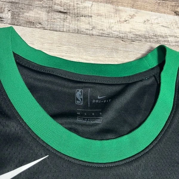 Camiseta deportiva Kemba Walker para hombre grande negra Nike Boston Celtics NBA baloncesto deportes Foto 3 de 4