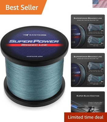 best value braided fishing line Trilene Big Game Braid 100 lb / Low-Vis Green transmitting every subtle sensation directly to your rod for ultimate feel Trilene Big Game Braid 30