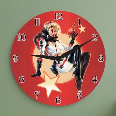 Fallout 4 Nuka Cola Girl Pin-Up Acrylic Wall Clock