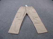 Nike Pants Mens M Beige Club Woven Cargo Loose Fit Straight Leg DX0613 NEW