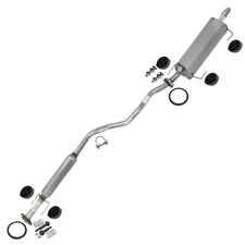 Stainless Steel Resonator Muffler Exhaust Kit fits: 2007-2011 Nissan Versa 1.8L