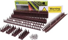 Fence Wall Spikes Garden Tall Bird Spikes Cat Pigeon Deterrent Coverage of