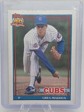 1991 Topps #35 Greg Maddux