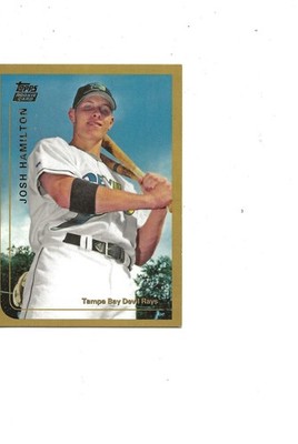 2016 TOPPS BERGERS BEST REPRINT 1999 UPDATE ROOKIE CARD JOSH HAMILTON