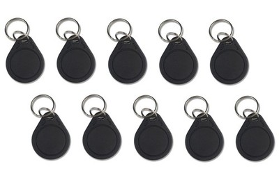 10 x SCHARTEC RFID Transponder Chip 125 KHz Schlüsselanhänger Key Tags Sky Titan