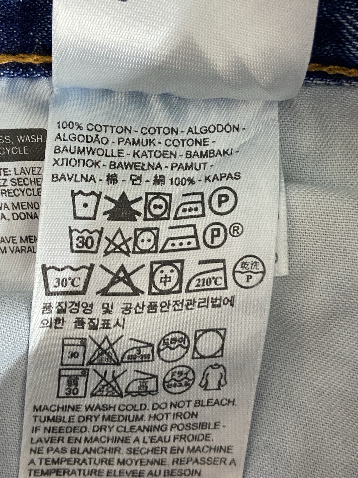 Levis 514 Men’s Medium Wash Work Jeans Size 32X 33  thumbnail 17