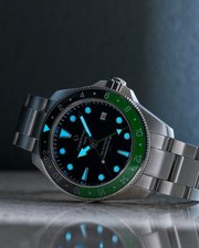 Certina DS Action GMT Powermatic 80 Diver Black Dial C032.929.11.051.00