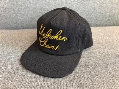 Black Throated Mercantile Hat Unbroken Chain Grateful Dead NEW