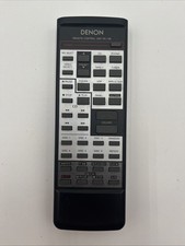 Genuine Vintage Denon RC-136 CD Cassette Tuner Original Remote Control Tested