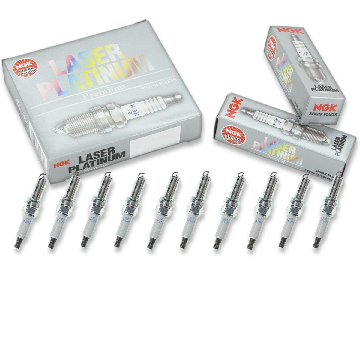 10 pc NGK 4288 PLKR7A Laser Platinum Spark Plugs for YR7MPP33 LDKRTPP A 004 al
