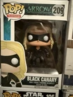 FUNKO POP! Television Arrow Black Canary # 209 Vinyl Figure