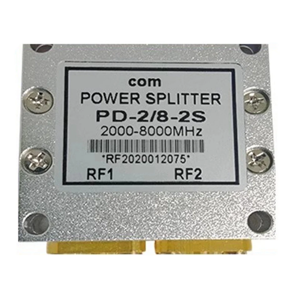 2000-8000MHz 2-Way RF Power Splitter 5.8G 2-8G Combiner with DC Block Wifi Sma - Image 2 of 4