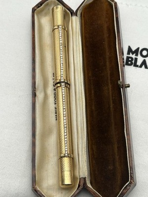 Vintage Swan Mabie & Todd 14K Solid Gold Fountain Pen-VG Condition