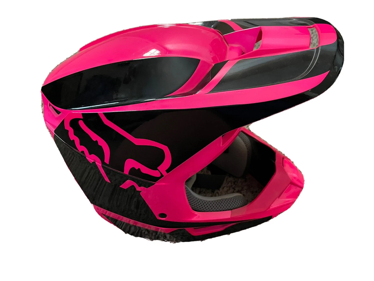 Pink dirt bike helmet sale