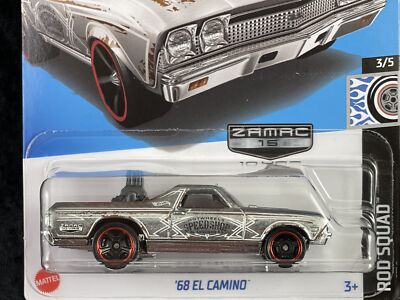 Hot Wheels 2022 HW Rod Squad 3/5 ZAMAC 10 Years '68 El Camino | eBay