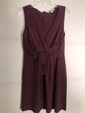 Ann Taylor Loft Cranberry Cocktail Dress Size 6