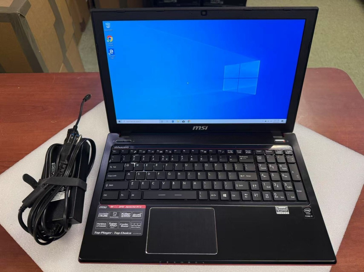 MSI MS-16GF Intel Core i7-4710HQ, 500GB SSD 8GB RAM Geforce