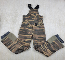 Dakine Bibs Mens Size Small Camo Overalls Snowboard WaterProof Vented Hunting